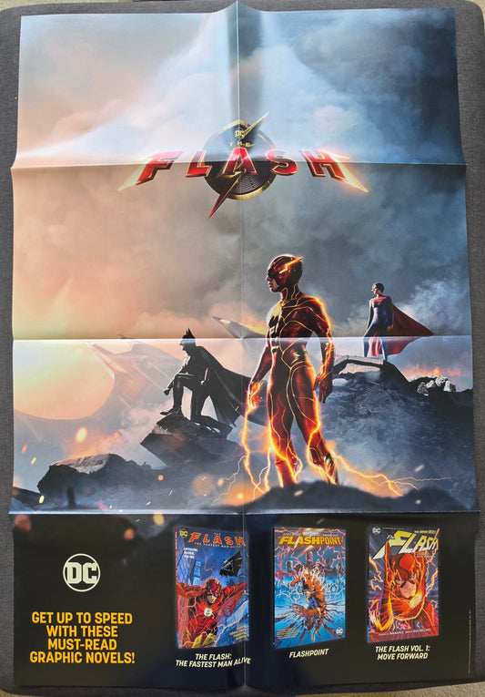 FLASH MOVIE FOLDED PROMOTIONAL POSTER