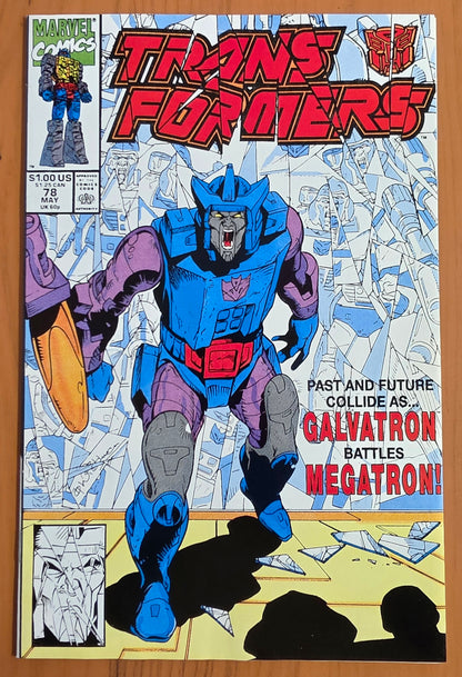 TRANSFORMERS #78 1991 Transformers MARVEL COMICS