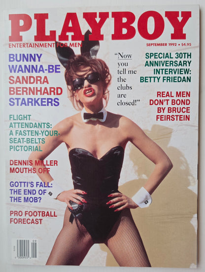 1992 PLAYBOY MAGAZINE SEPTEMBER