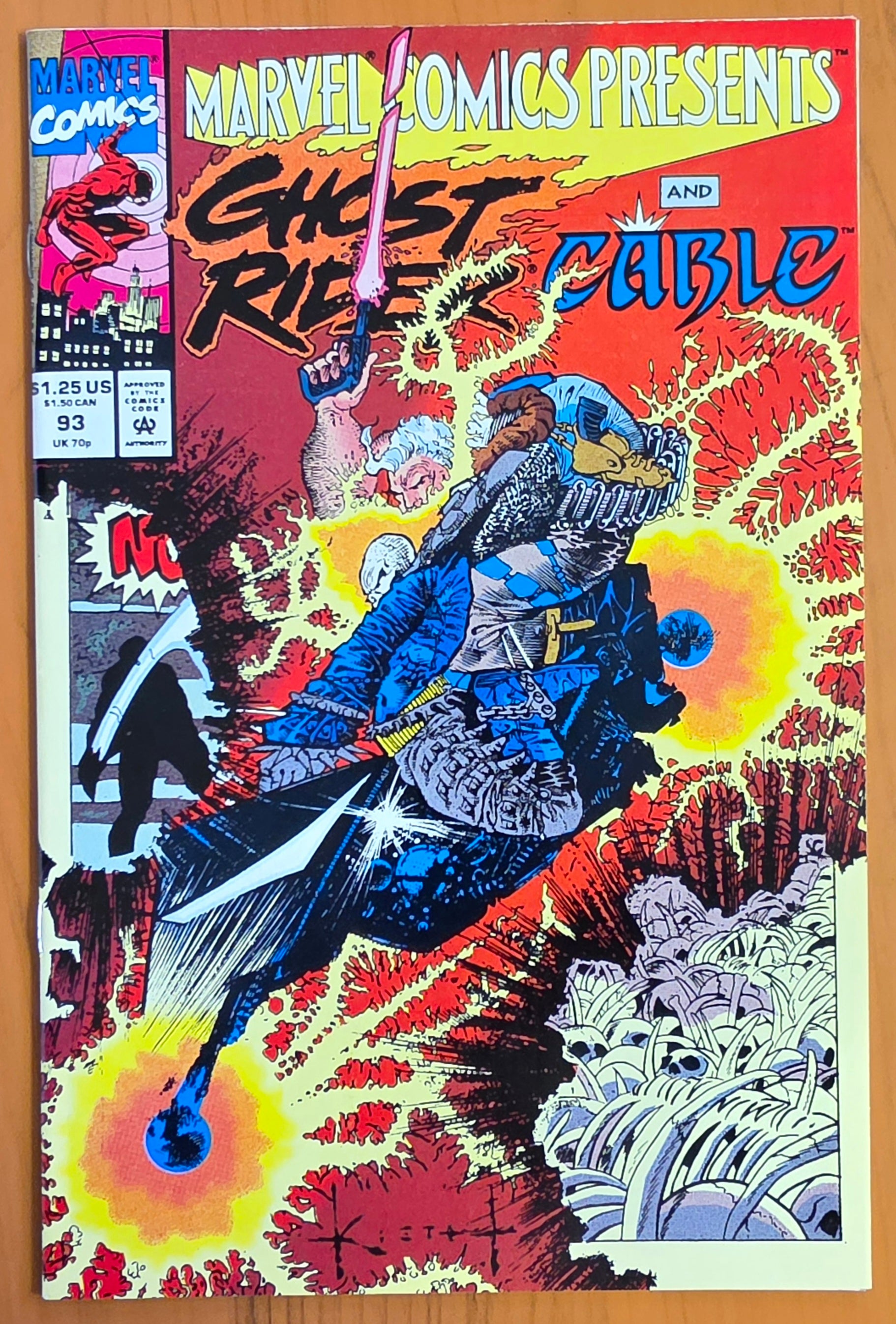 MARVEL COMICS PRESENTS #93 1992 SAM KIETH [J02] Marvel Comics Presents MARVEL COMICS