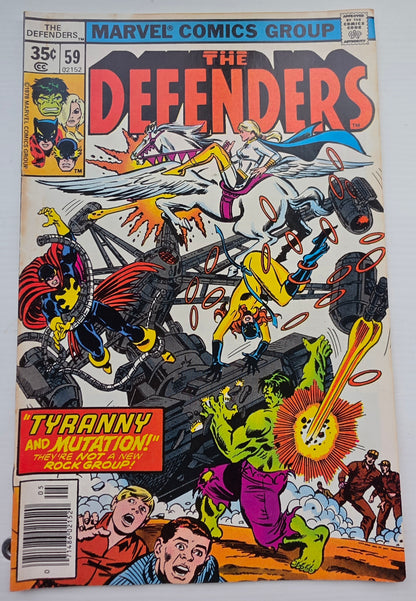 DEFENDERS #59 1978 Defenders MARVEL COMICS