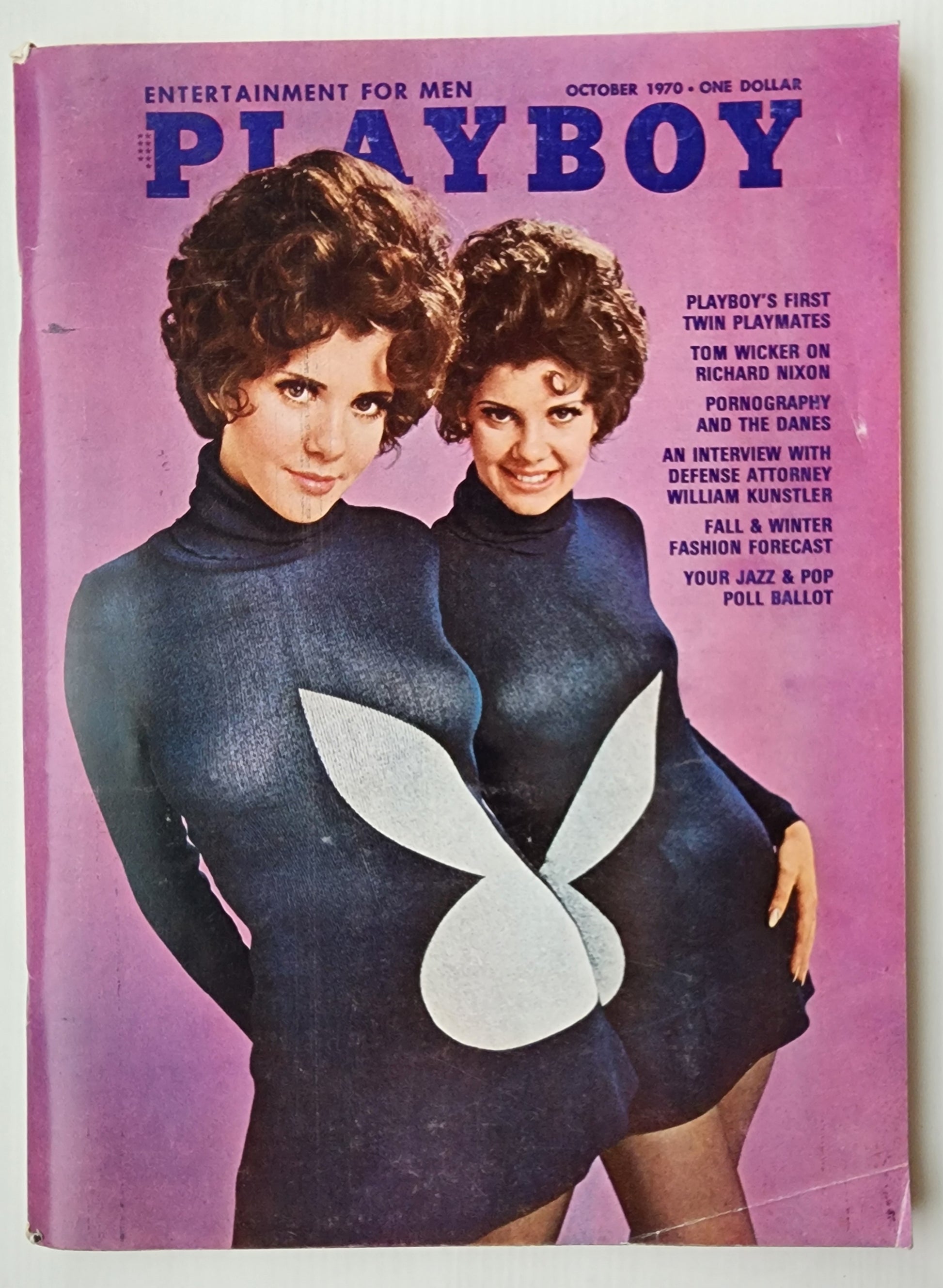 PLAYBOY MAGAZINE OCTOBER 1970 Playboy PLAYBOY