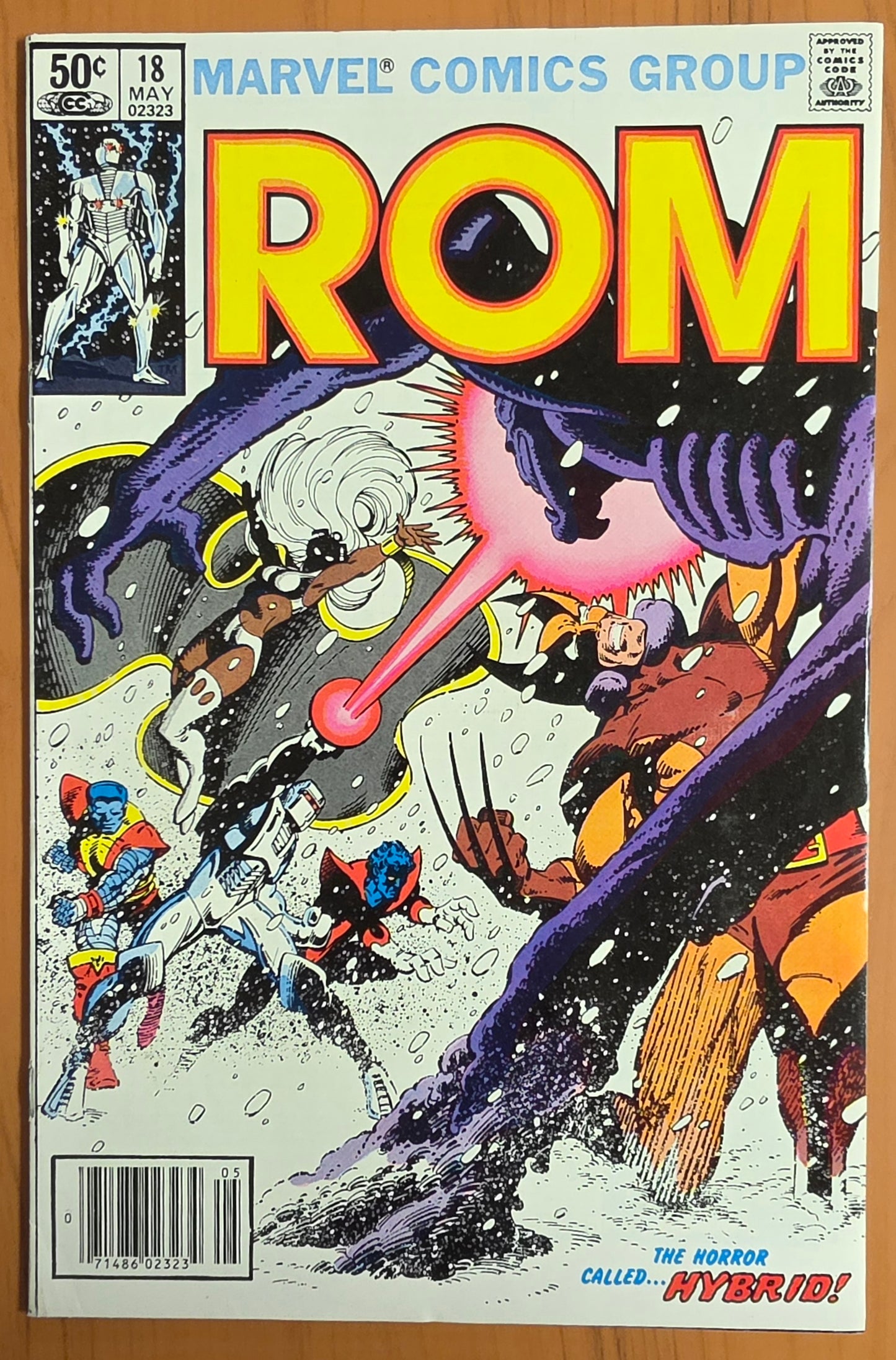 ROM #18 1980 NEWSSTAND [J01] ROM MARVEL COMICS