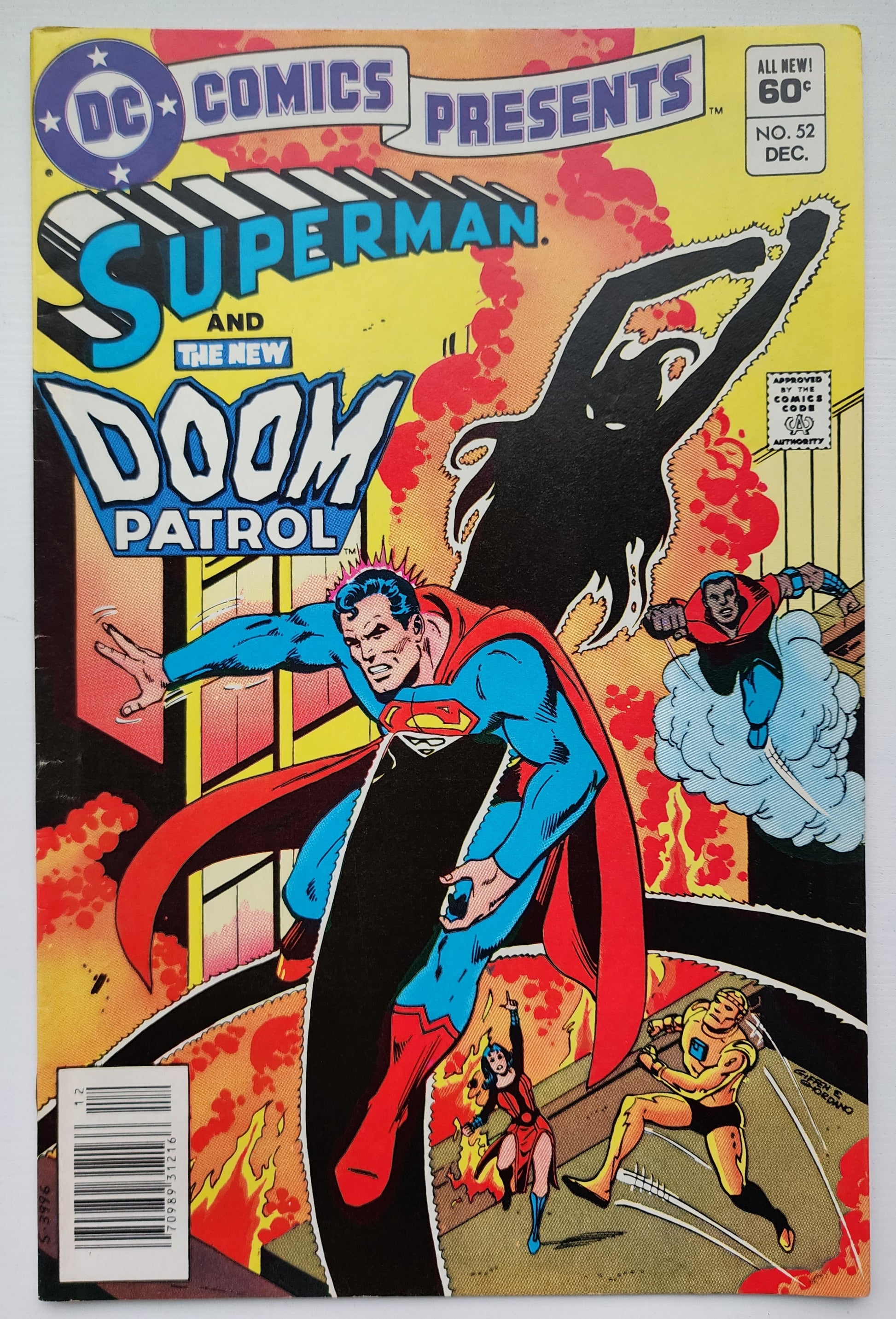 DC COMICS PRESENTS #52 SUPERMAN DOOM PATROL 1982 NEWSSTAND DC Comics Presents DC Comics