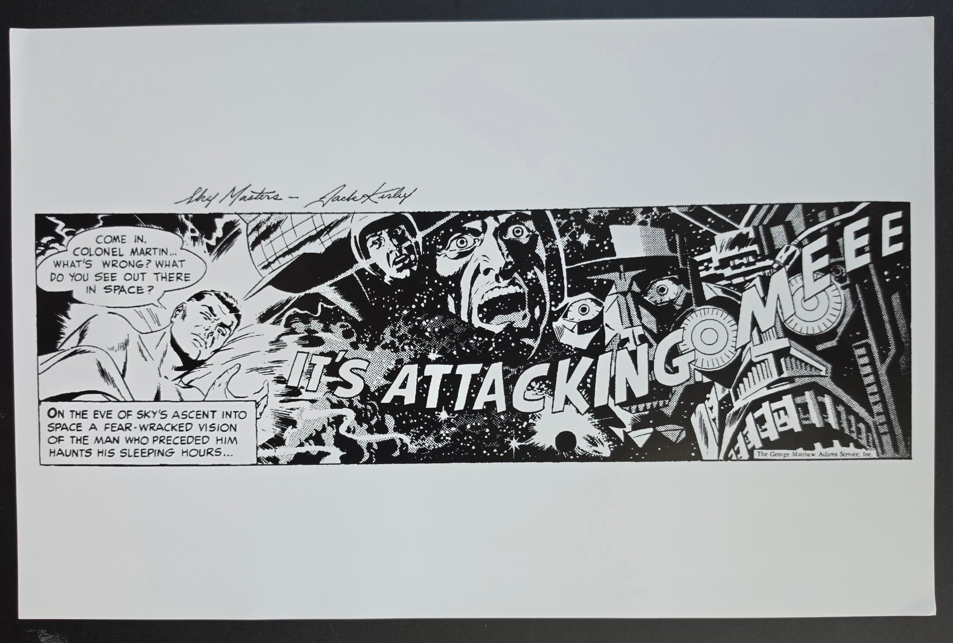 SKYMASTERS PRINT KIRBY Black Panther MARVEL