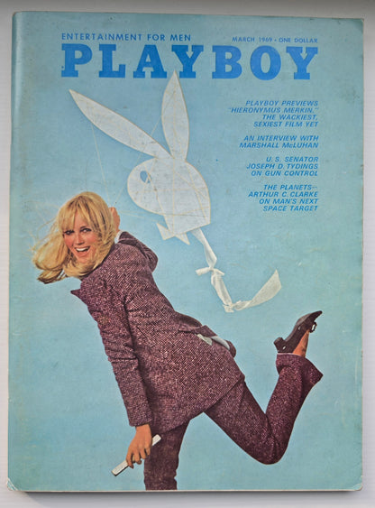 1969 PLAYBOY MAGAZINE MARCH Playboy PLAYBOY