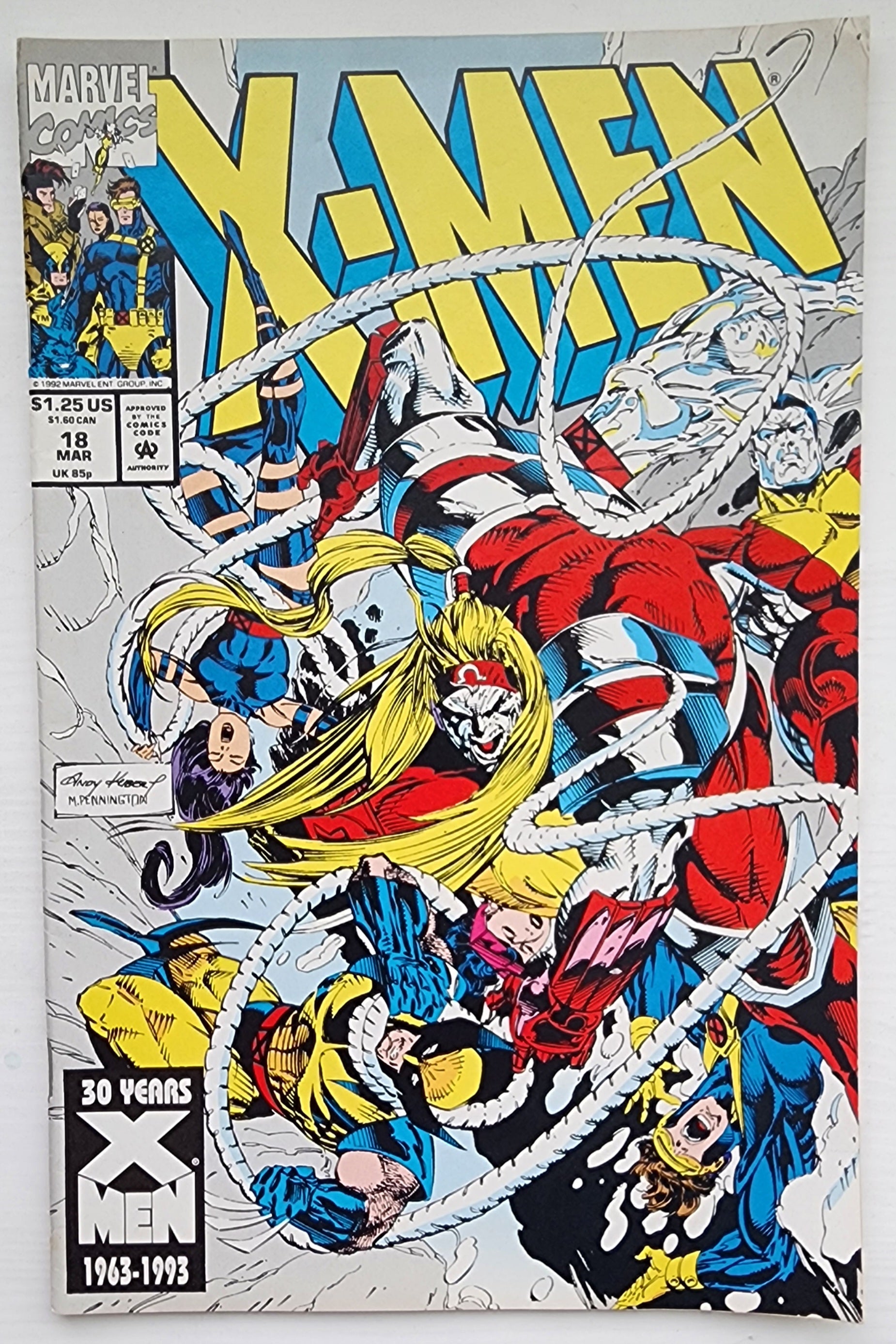 X-MEN #18 1993 [I01] X-Men MARVEL COMICS