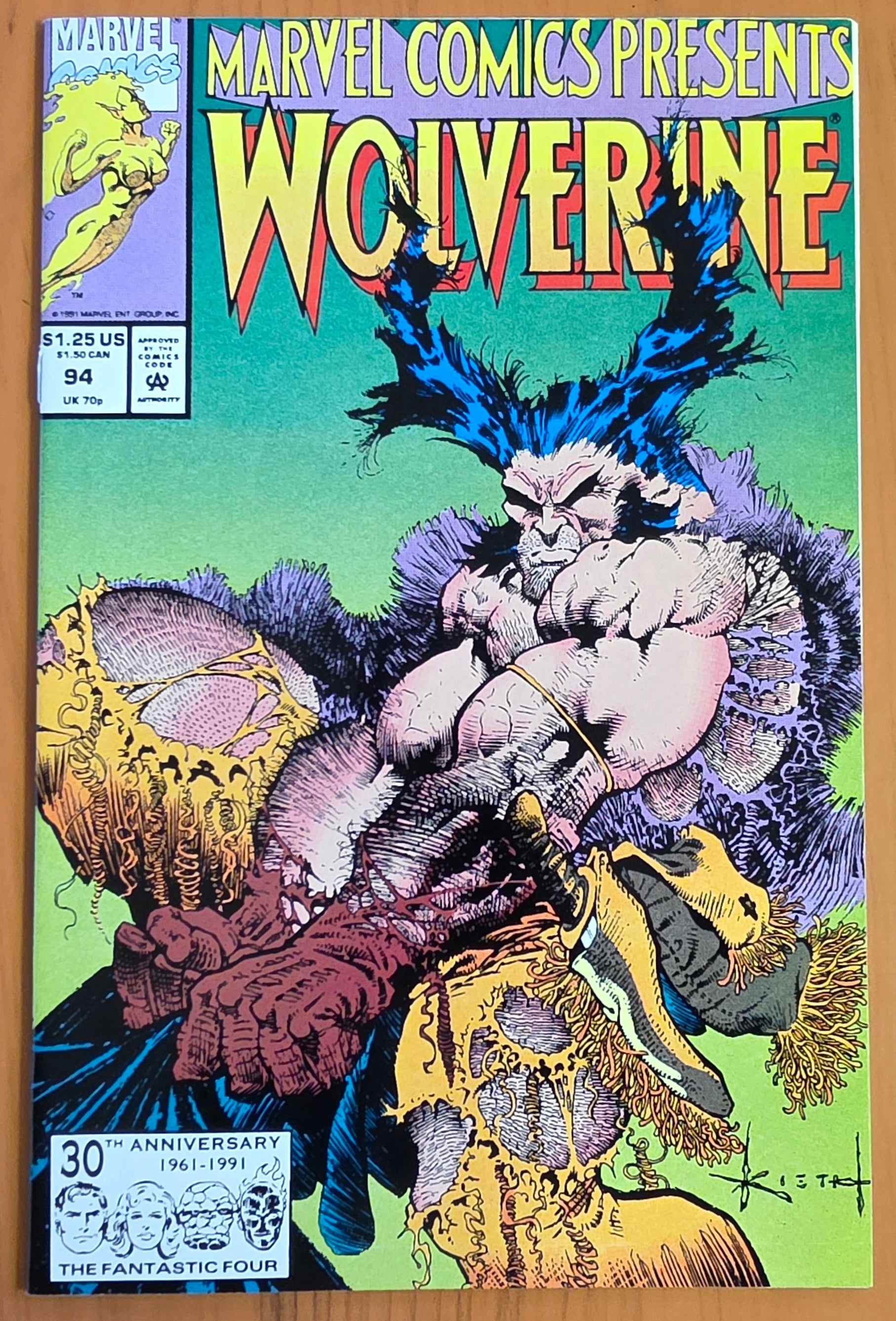 MARVEL COMICS PRESENTS #94 1992 SAM KIETH [J01] Marvel Comics Presents MARVEL COMICS