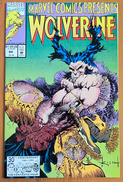 MARVEL COMICS PRESENTS #94 1992 SAM KIETH [J01] Marvel Comics Presents MARVEL COMICS