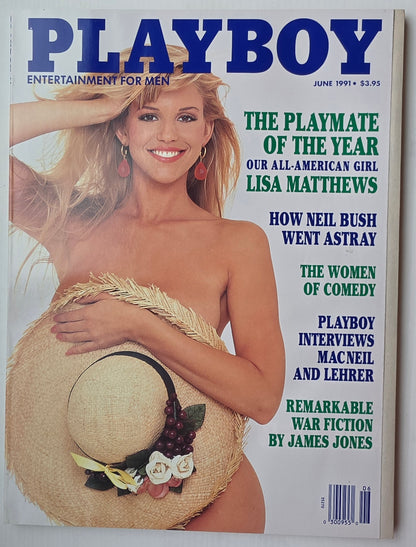 1991 PLAYBOY MAGAZINE JUNE