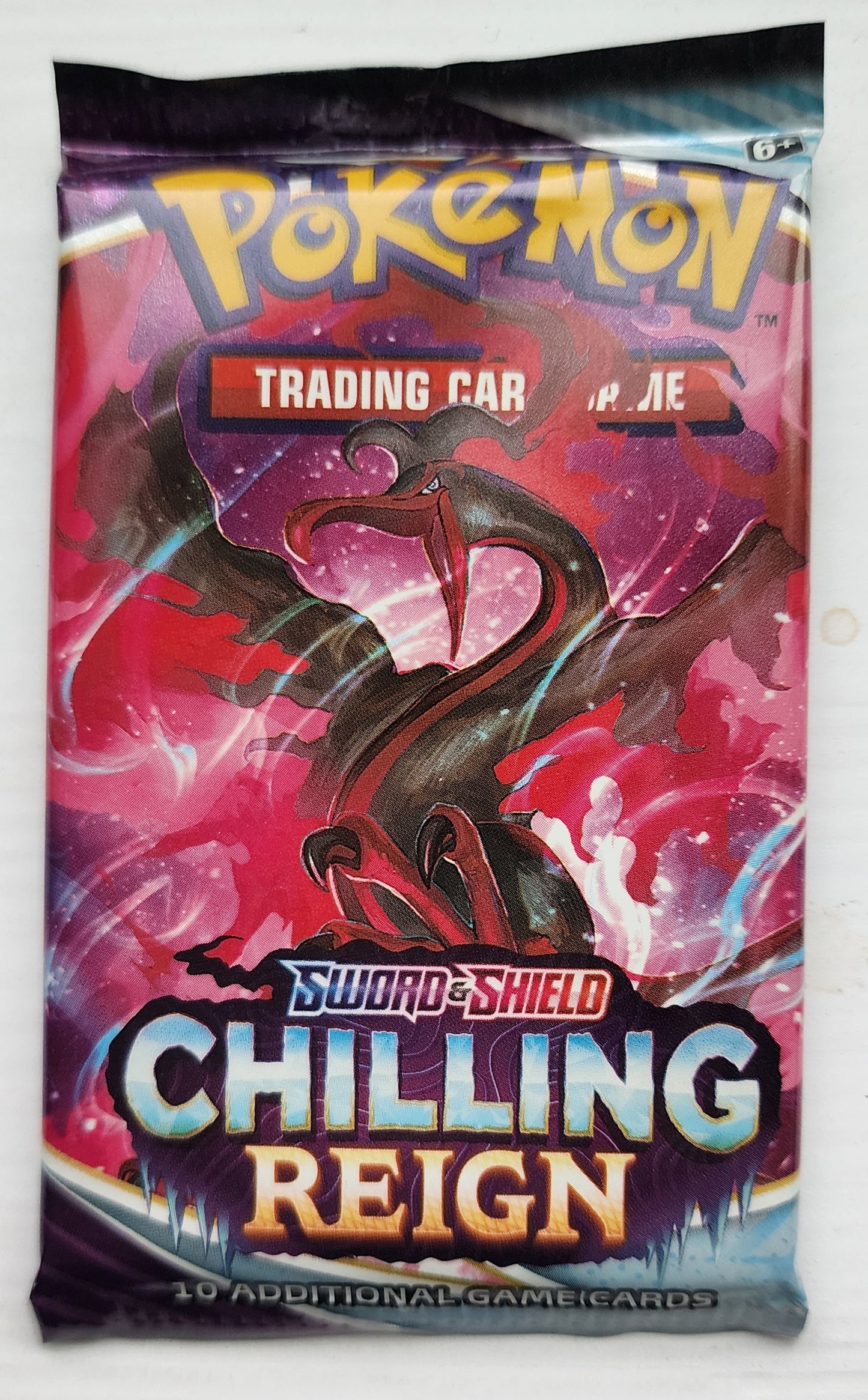 POKEMON TCG SWORD & SHIELD CHILLING REIGN BOOSTER FACTORY SEALED PACK 2022 CARDS POKEMON
