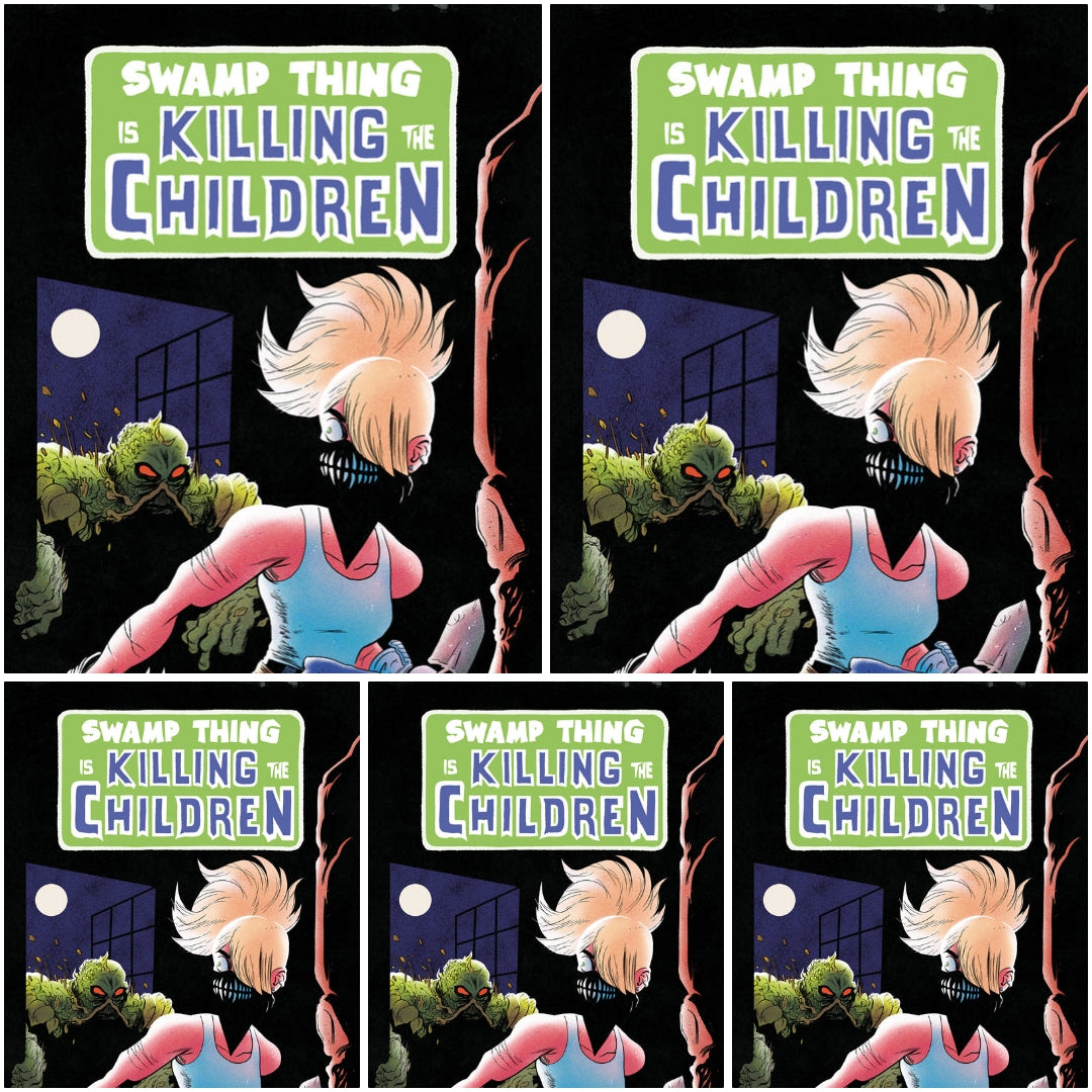 12/02/2026 Swamp Thing is Killing the Children #1 C Swamp Thing Homage Variant (Dressed, Boss) SET OF 5