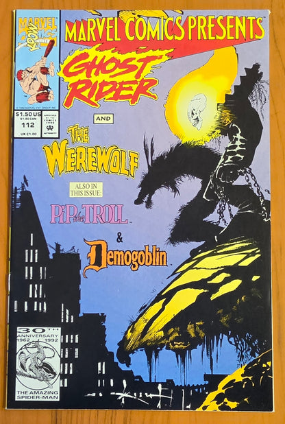 MARVEL COMICS PRESENTS #112 1992 SAM KIETH STEVE LIGHTLE Marvel Comics Presents MARVEL COMICS