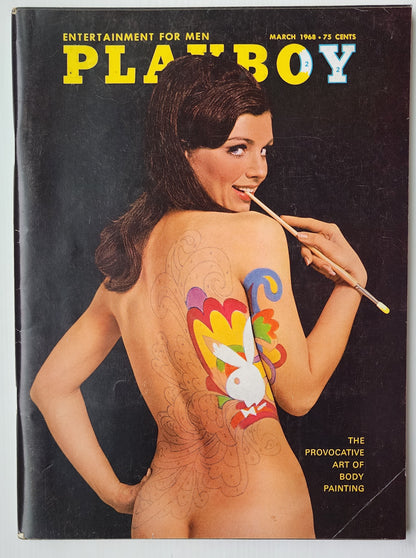 PLAYBOY MAGAZINE MARCH 1968 Playboy PLAYBOY