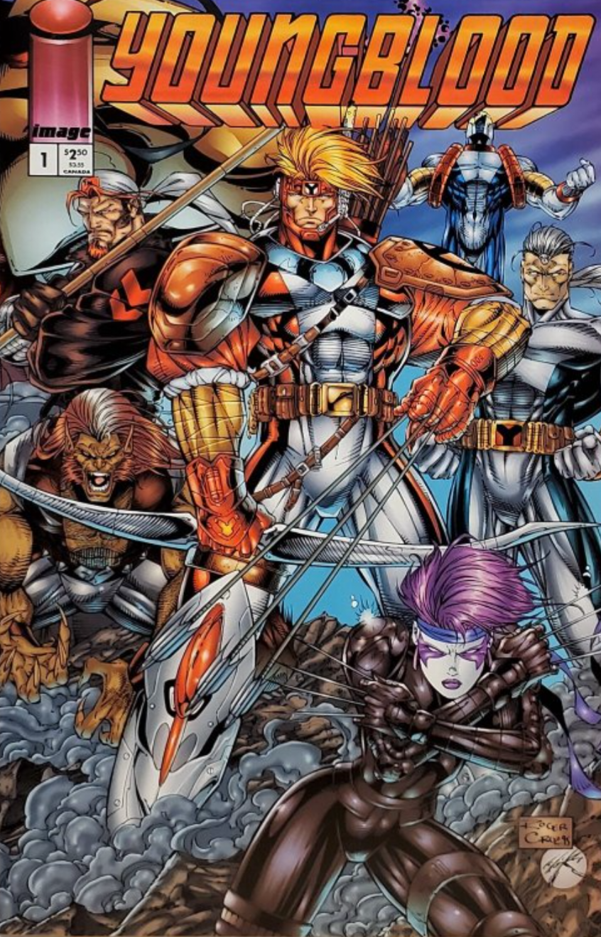YOUNGBLOOD #1 1995 Youngblood IMAGE COMICS