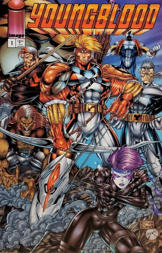 YOUNGBLOOD #1 1995 Youngblood IMAGE COMICS