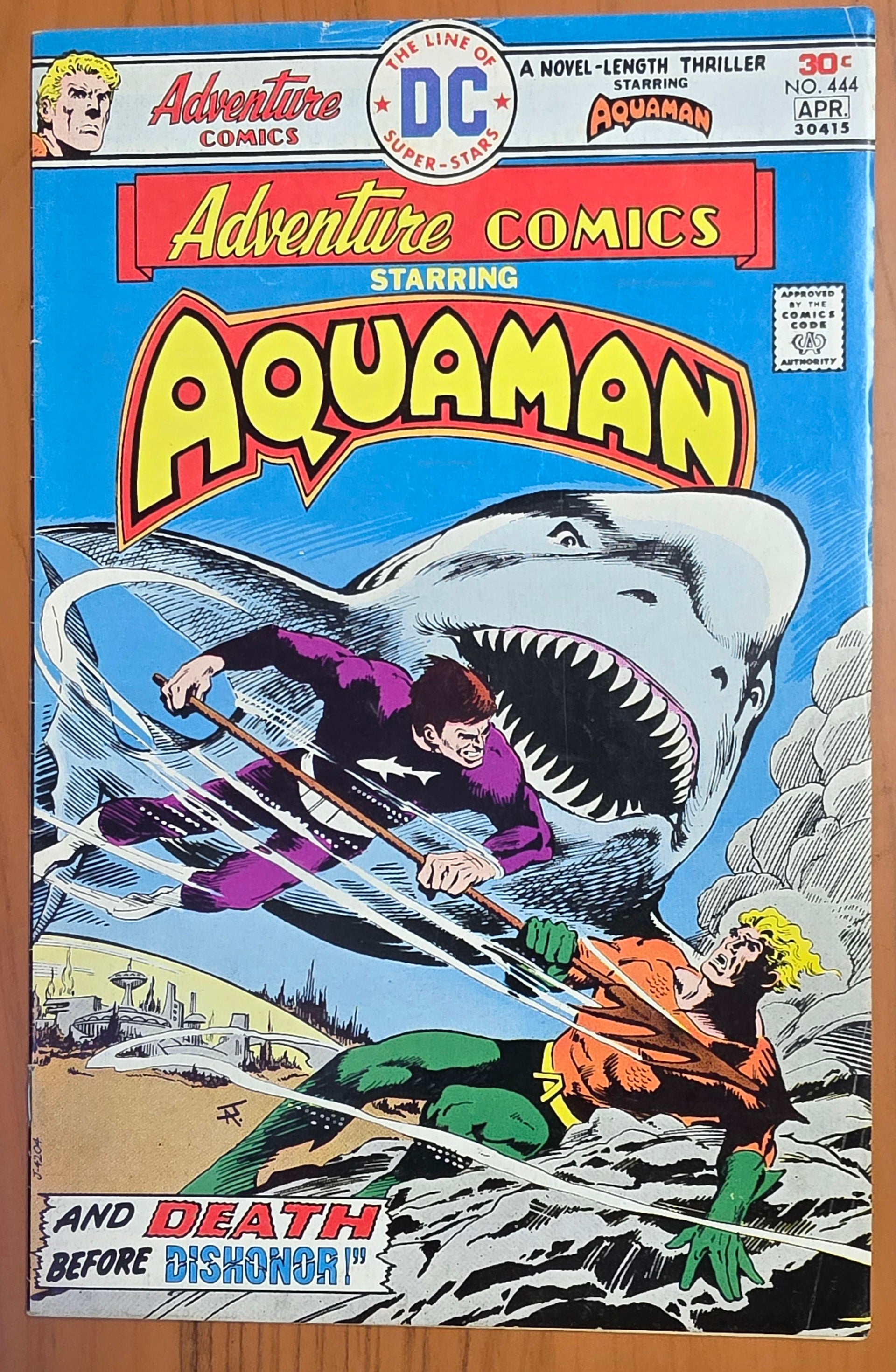 ADVENTURE COMICS #444 AQUAMAN 1976 Aquaman DC COMICS