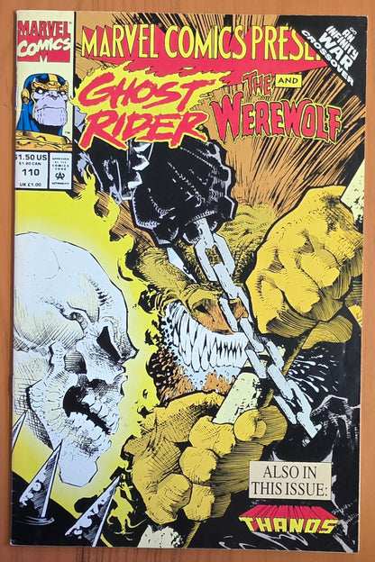 MARVEL COMICS PRESENTS #110 1992 SAM KIETH STEVE LIGHTLE [J03] Marvel Comics Presents MARVEL COMICS