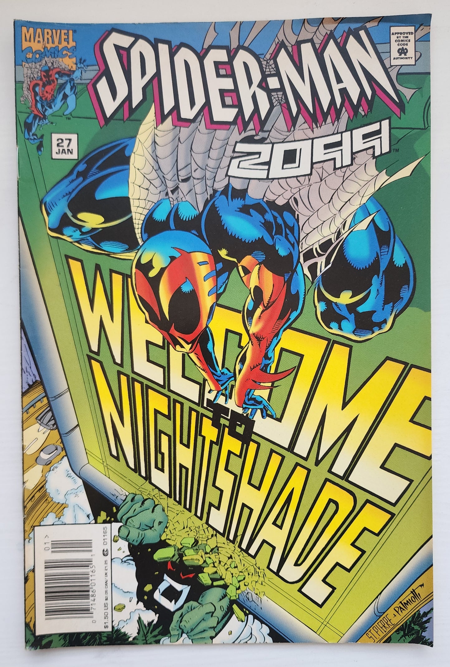SPIDER-MAN 2099 #27 NEWSSTAND 1995 Spider-Man 2099 MARVEL COMICS