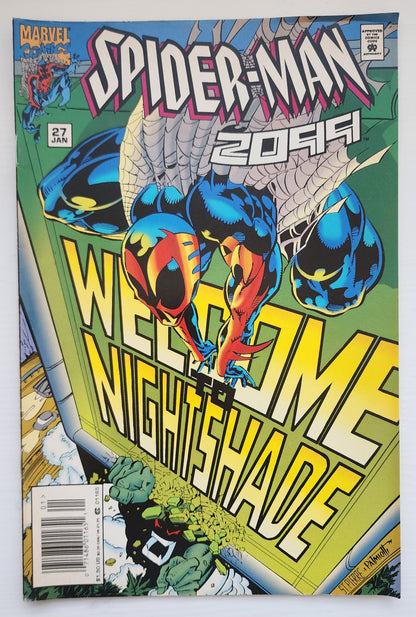 SPIDER-MAN 2099 #27 NEWSSTAND 1995 Spider-Man 2099 MARVEL COMICS