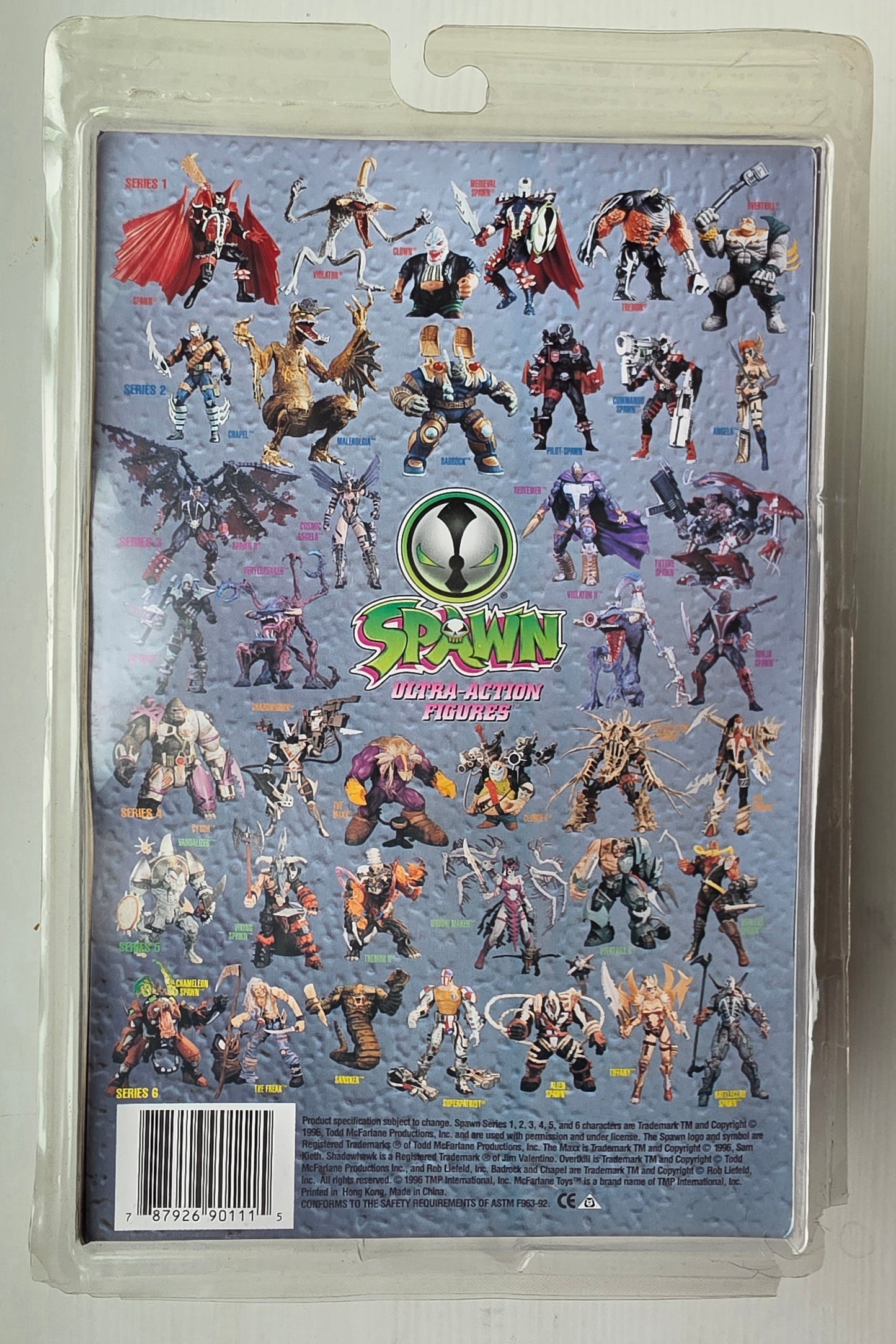 MCFARLANE TOYS SPAWN OVERTKILL GOLD SPECIAL EDITION WITH COMIC BOOK Spawn Todd Toys