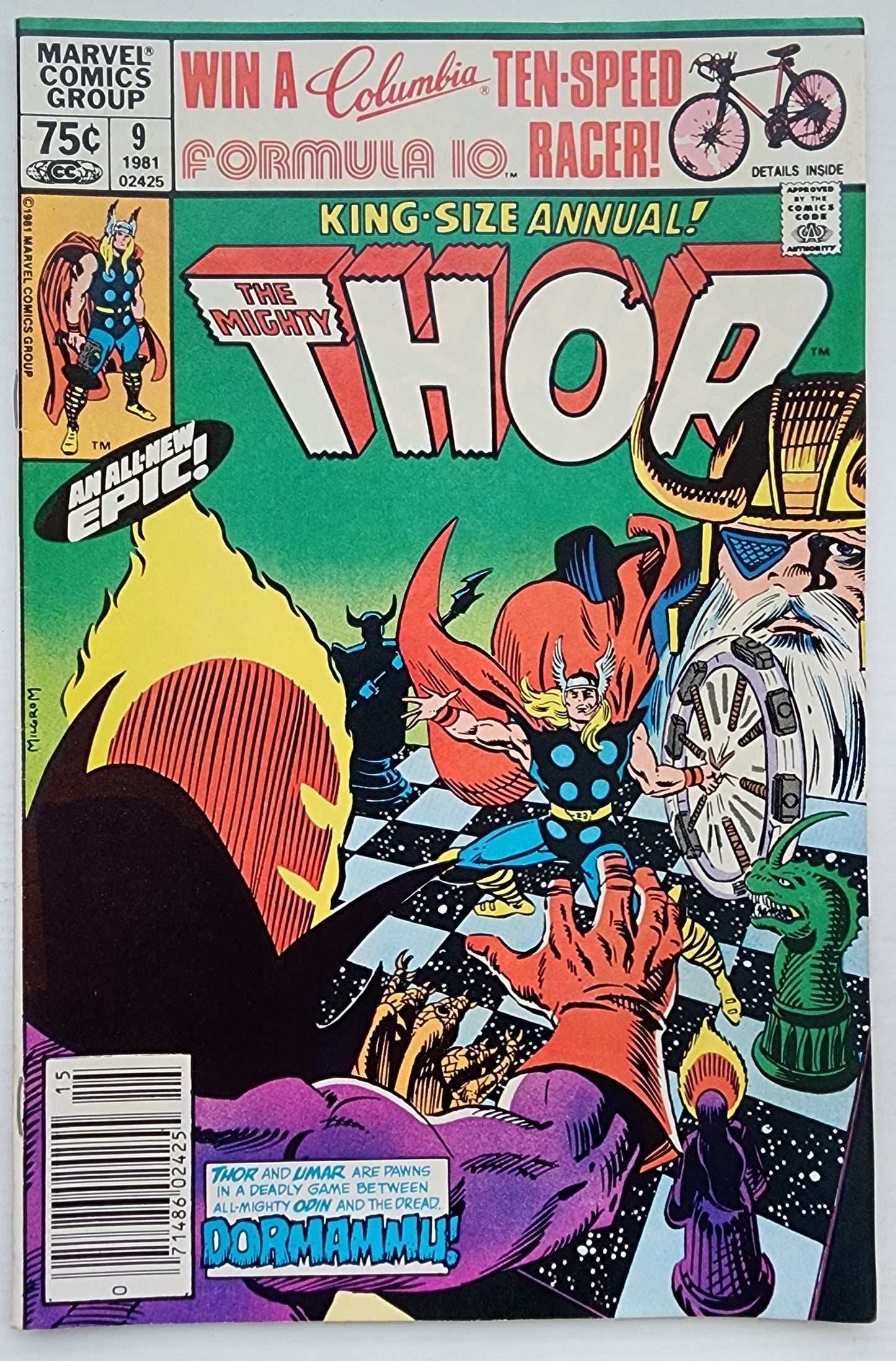 THOR KING-SIZE ANNUAL #9 1981 Thor MARVEL COMICS