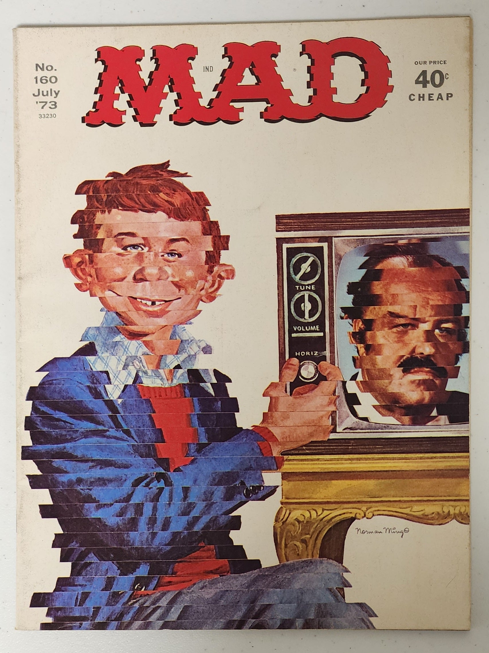 MAD MAGAZINE #160 1973 Mad Magazine MAD