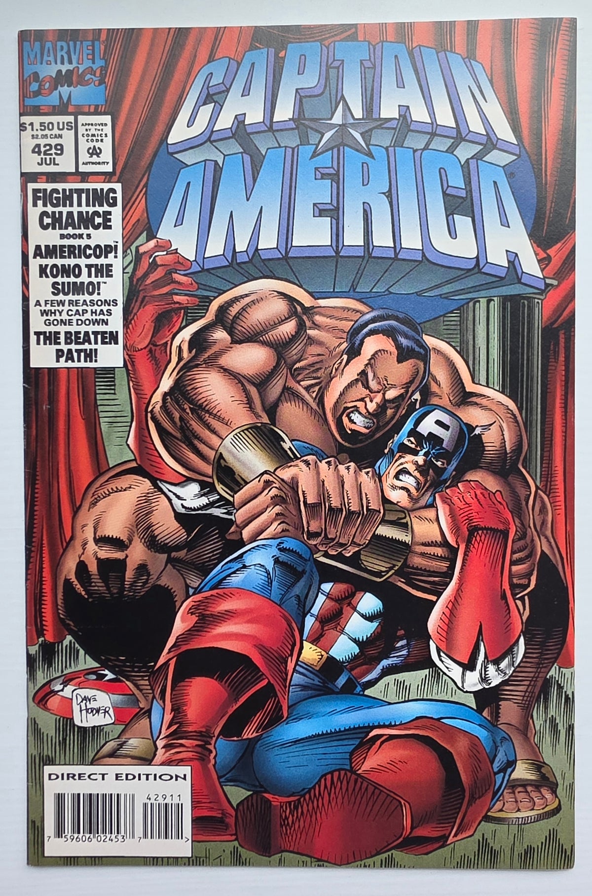 CAPTAIN AMERICA #429 1994 Spider-Man MARVEL COMICS