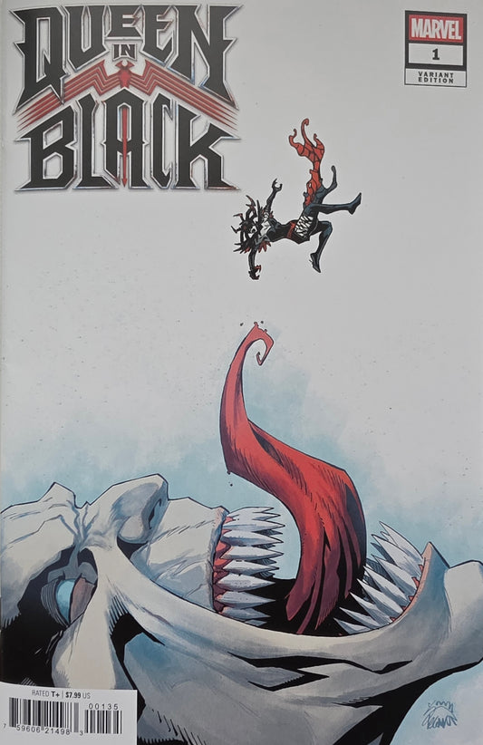 07/29/2026 QUEEN IN BLACK #1 RYAN STEGMAN KNULL HOMAGE VARIANT