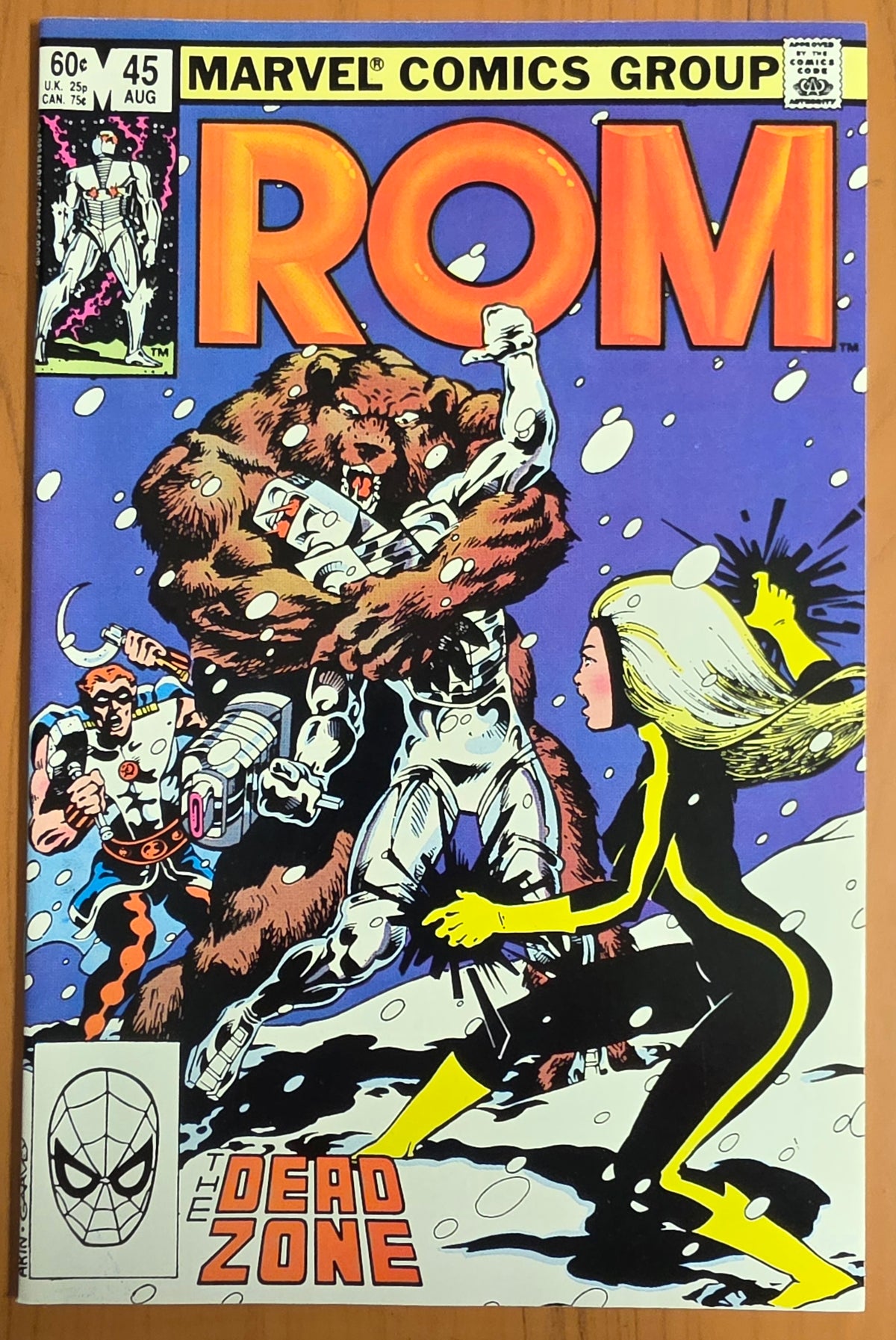 ROM #45 1983 ROM MARVEL COMICS