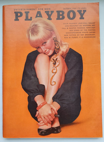 PLAYBOY MAGAZINE OCTOBER 1966 Playboy PLAYBOY