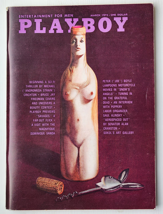 PLAYBOY MAGAZINE MARCH 1972 [P02] Playboy PLAYBOY