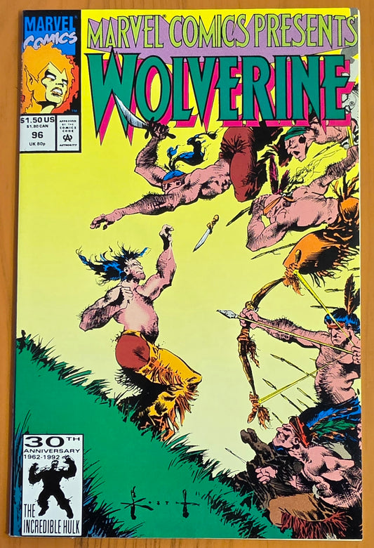 MARVEL COMICS PRESENTS #96 1992 SAM KIETH [J02] Marvel Comics Presents MARVEL COMICS