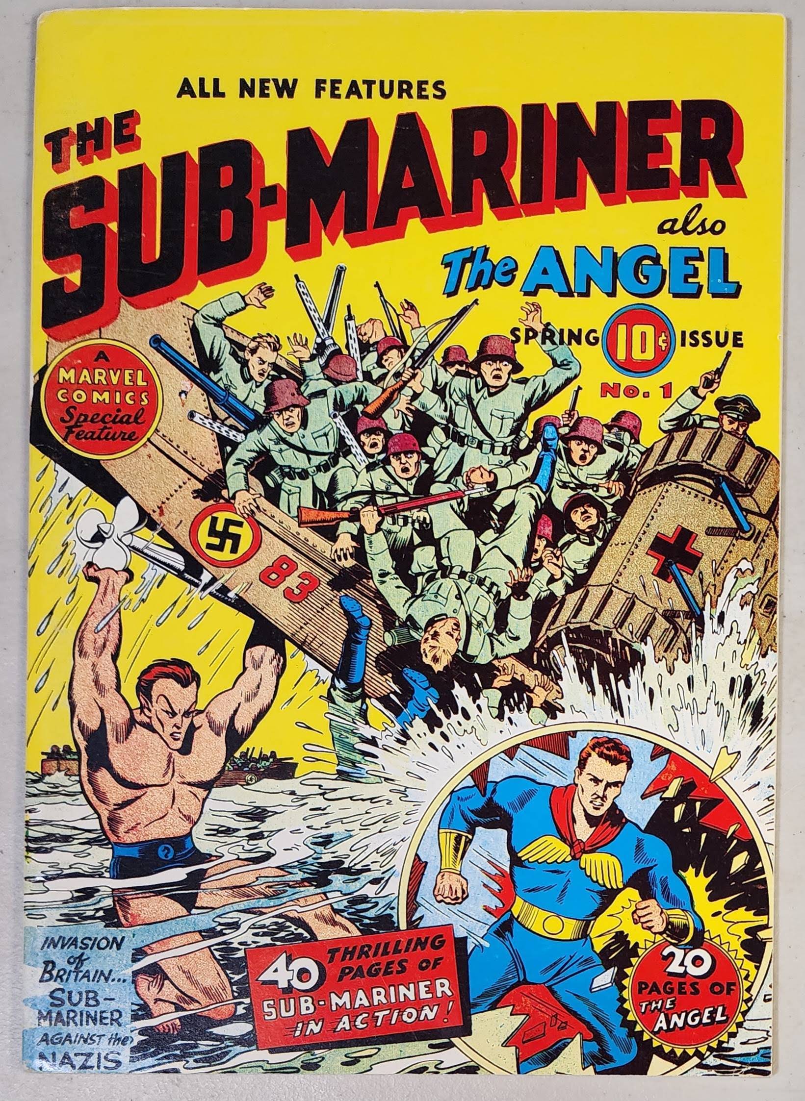 SUB-MARINER #1 MARVEL COMICS SPECIAL FEATURE EDITION 1969 MARVEL COMICS