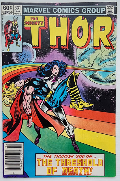 THOR #331 NEWSSTAND 1983 Thor MARVEL COMICS