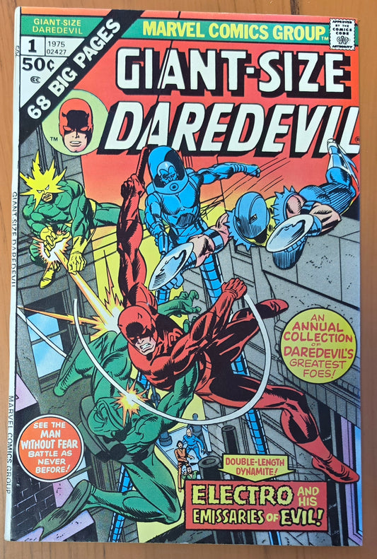GIANT-SIZE DAREDEVIL #1 1975 Daredevil MARVEL COMICS