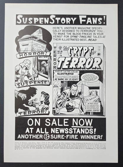EC COMICS VAULT OF HORROR #14 PRINT EC Comics EC Comics