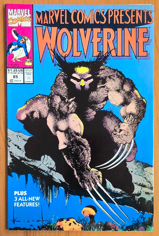 MARVEL COMICS PRESENTS #85 1991 NEWSSTAND SAM KIETH [J01] Marvel Comics Presents MARVEL COMICS