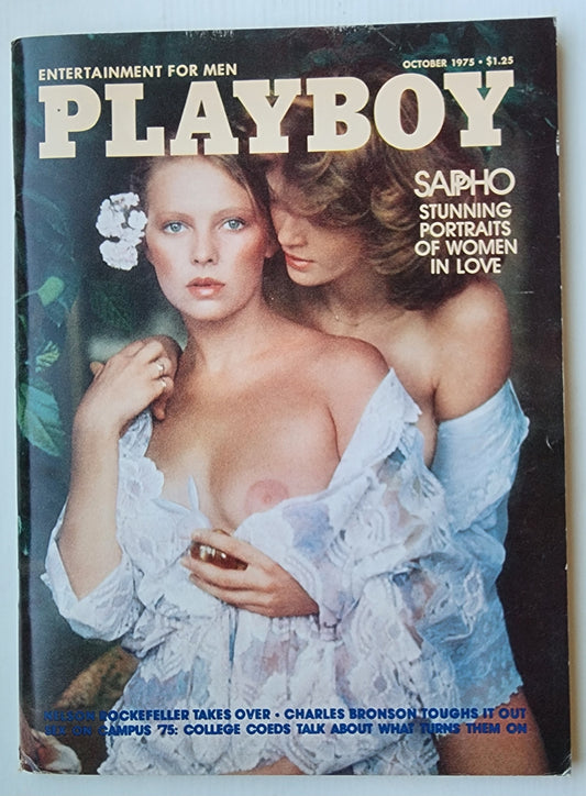 PLAYBOY MAGAZINE OCTOBER 1975 Playboy PLAYBOY