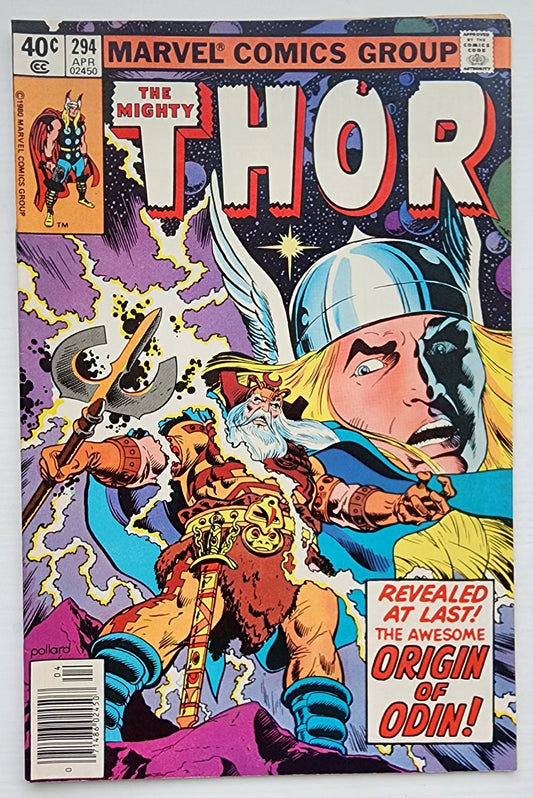 THOR #294 NEWSSTAND 1980 Thor MARVEL COMICS