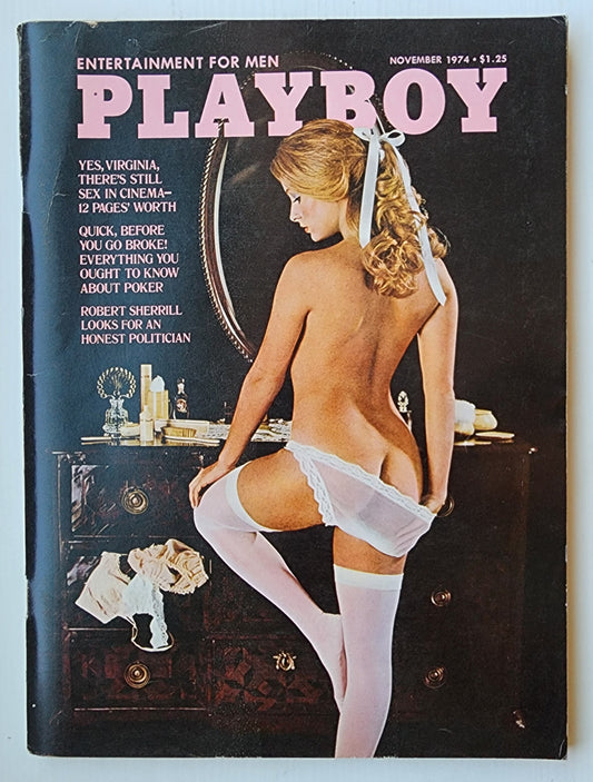 PLAYBOY MAGAZINE NOVEMBER 1974 Playboy PLAYBOY
