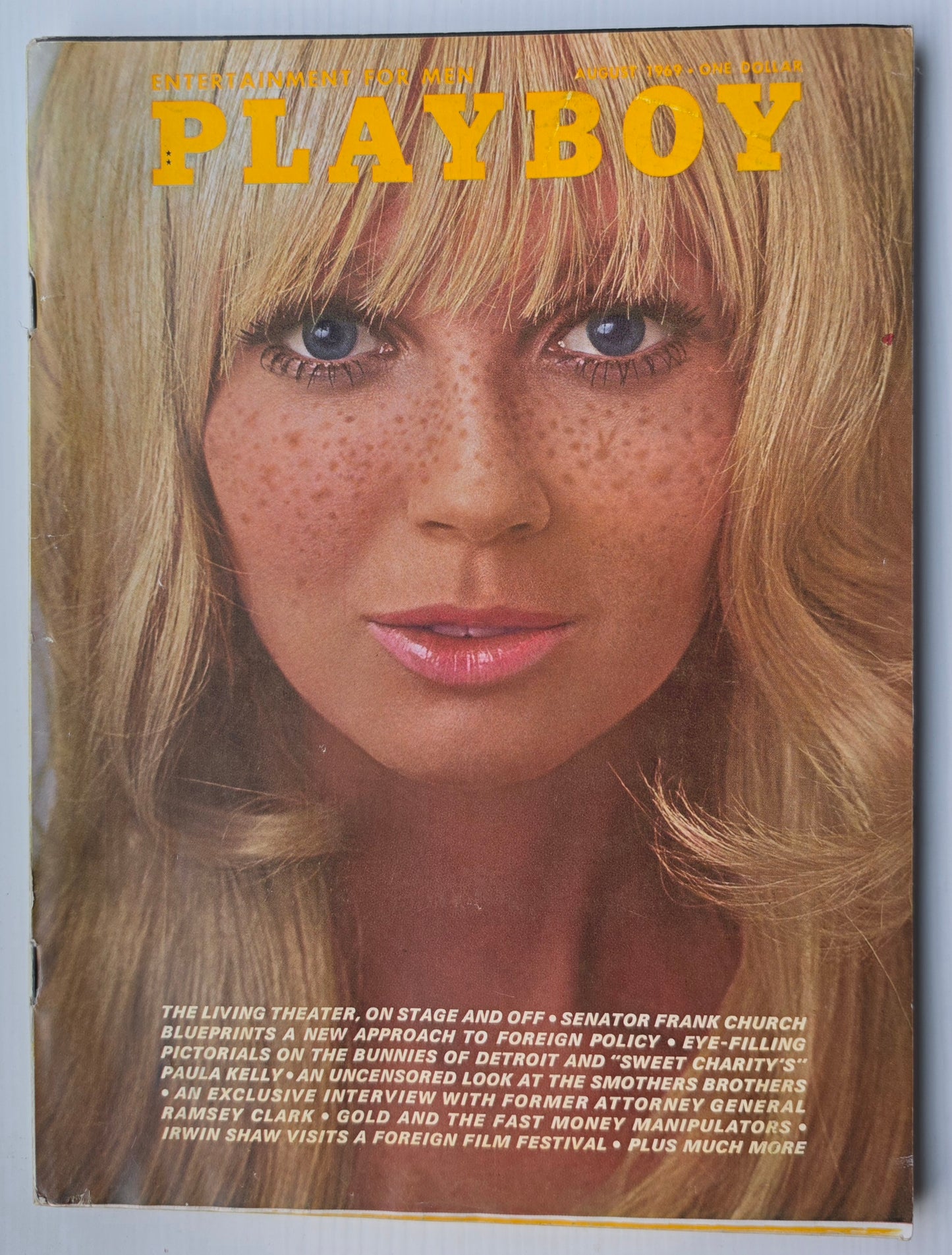 1969 PLAYBOY MAGAZINE AUGUST Playboy PLAYBOY