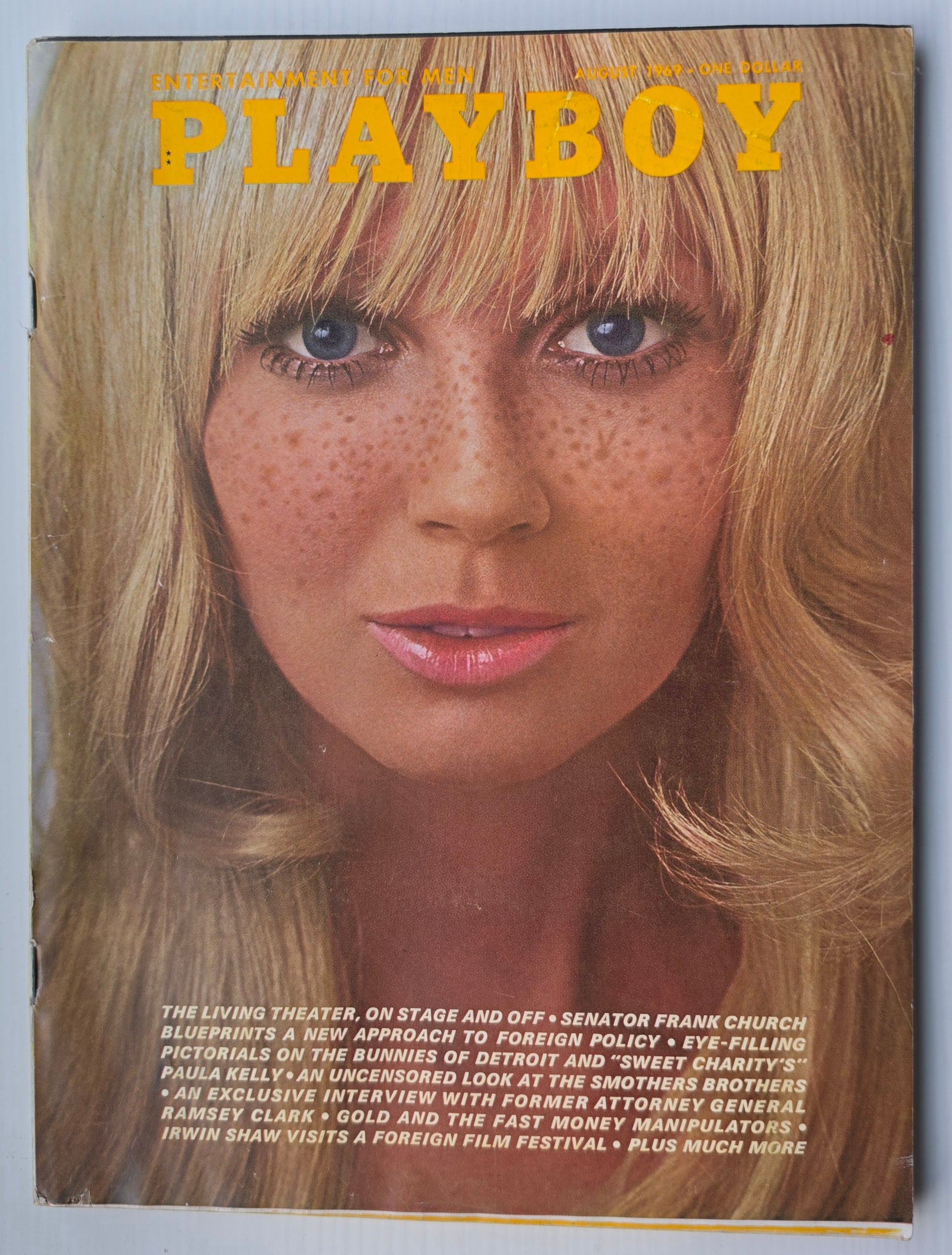 1969 PLAYBOY MAGAZINE AUGUST Playboy PLAYBOY