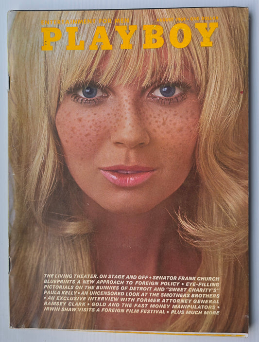 1969 PLAYBOY MAGAZINE AUGUST Playboy PLAYBOY
