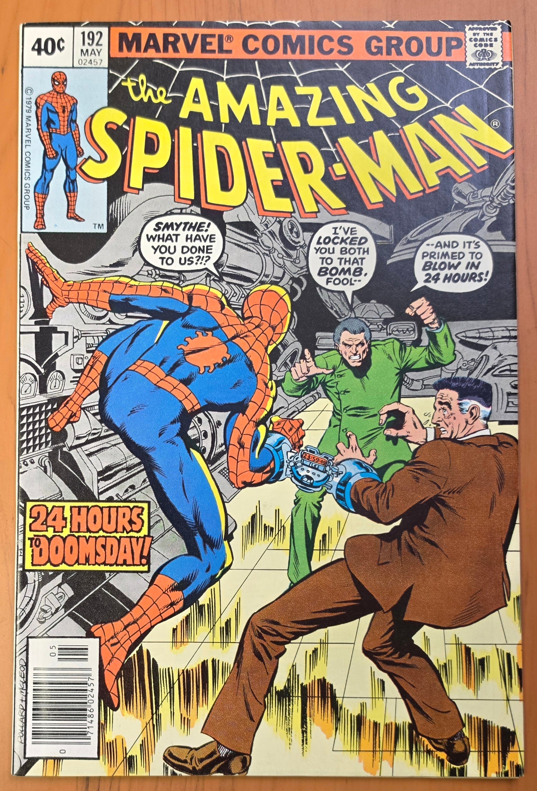 AMAZING SPIDER-MAN #192 1979 NEWSSTAND [J02] Amazing Spider-Man MARVEL COMICS