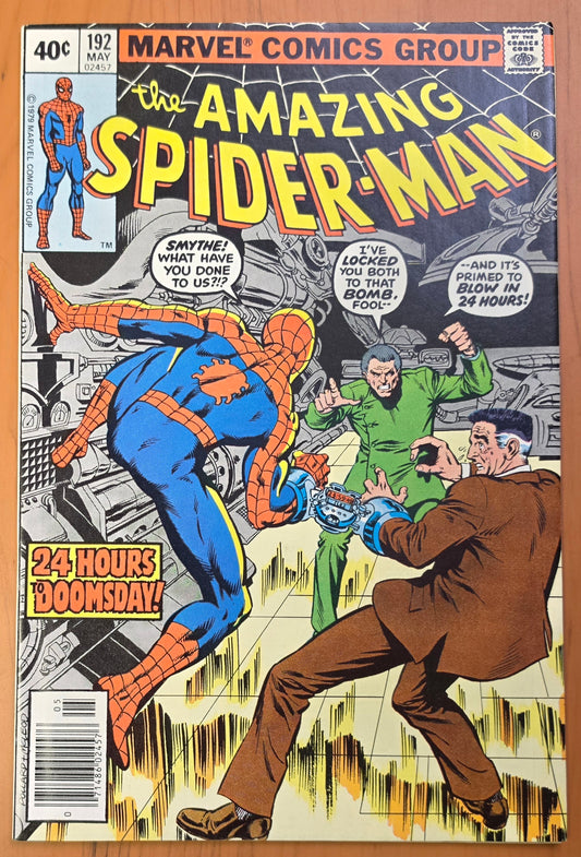 AMAZING SPIDER-MAN #192 1979 NEWSSTAND [J02] Amazing Spider-Man MARVEL COMICS