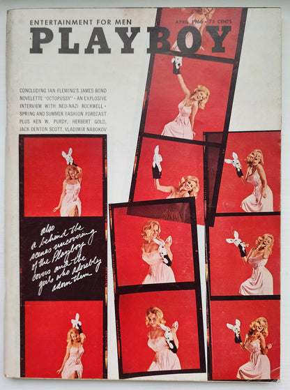 PLAYBOY MAGAZINE APRIL 1966 Playboy PLAYBOY