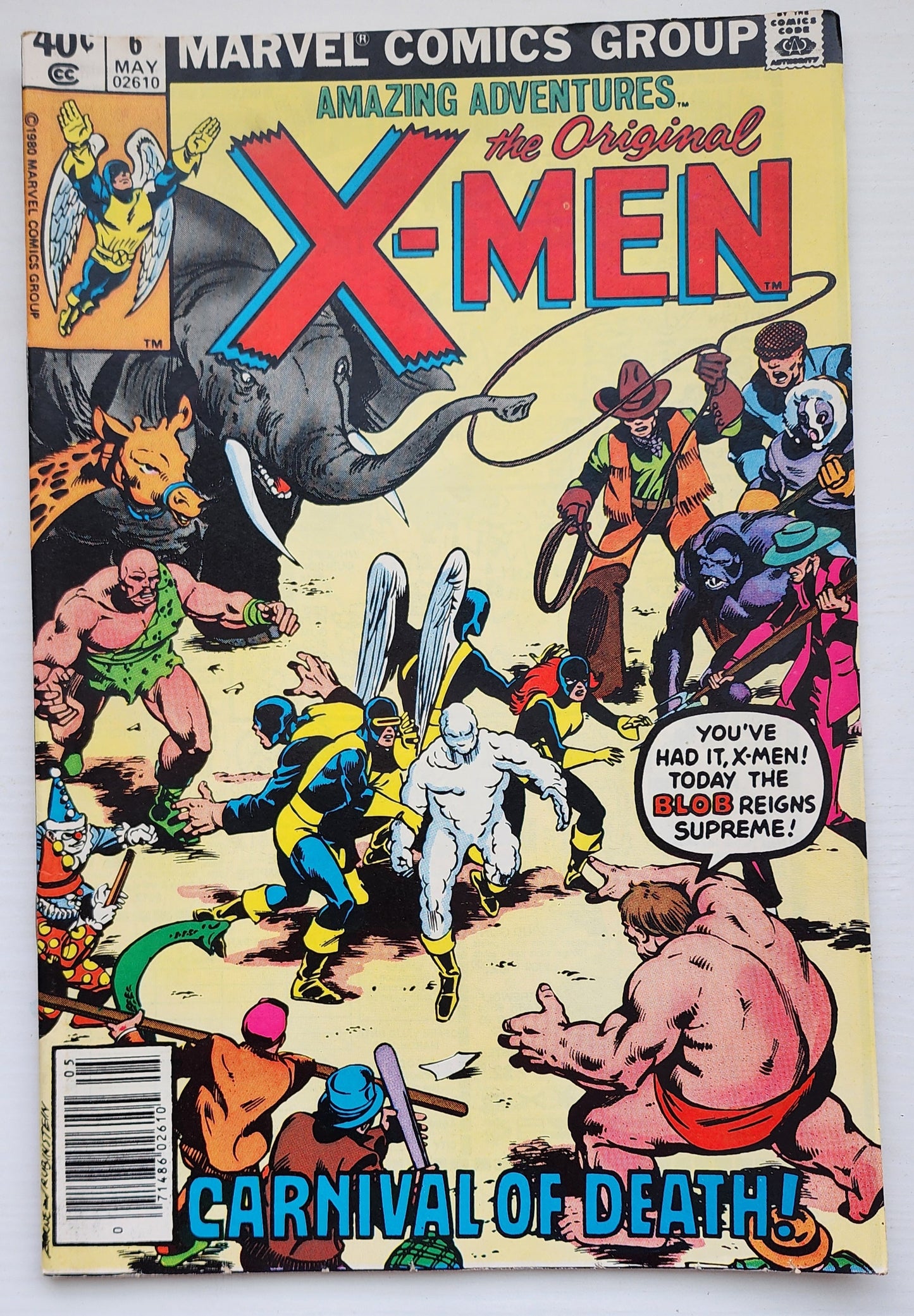 AMAZING ADVENTURES FEATURING X-MEN #6 NEWSSTAND 1980 Amazing Adventures MARVEL COMICS