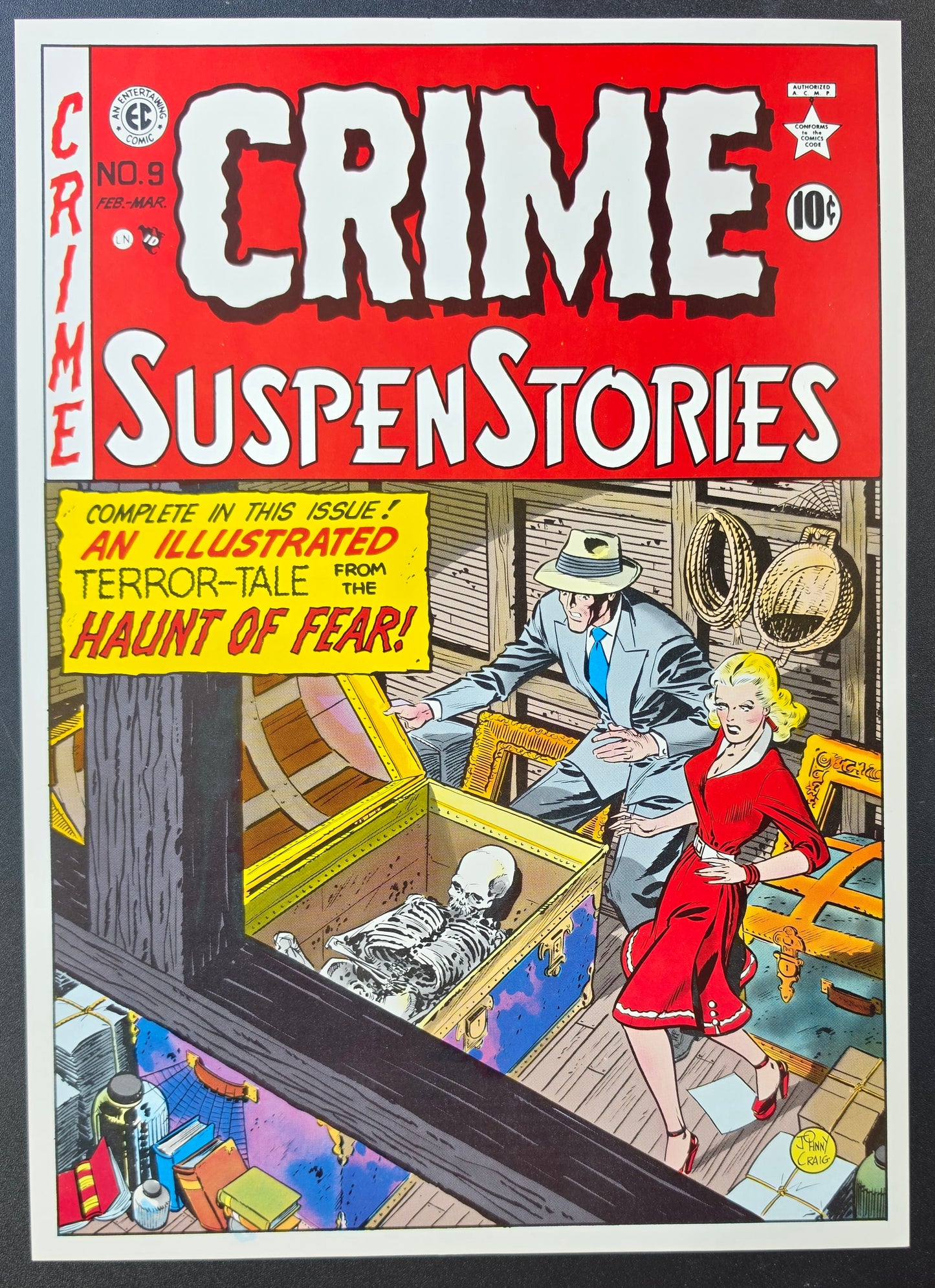 CRIME SUSPENSTORIES #9 PRINT EC Comics EC Comics