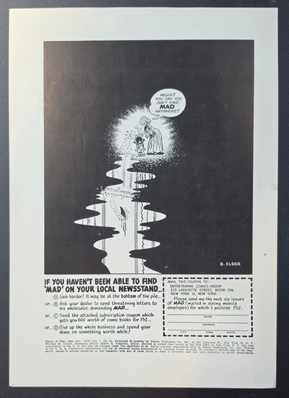 EC COMICS HAUNT OF FEAR #21 PRINT EC Comics EC Comics